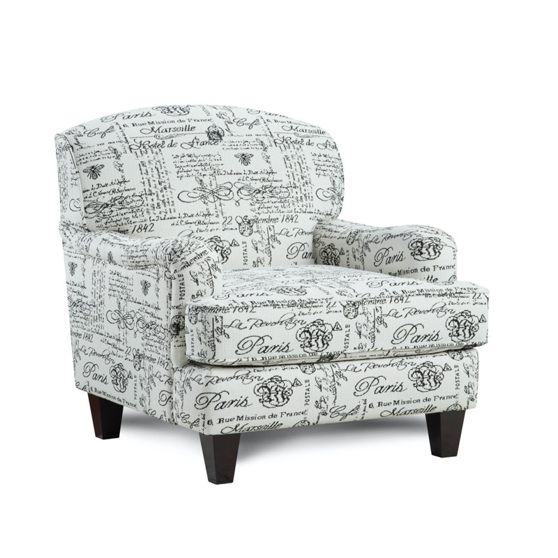 Anika Armchair, Francaise Ebony Polypropylene/Olefin