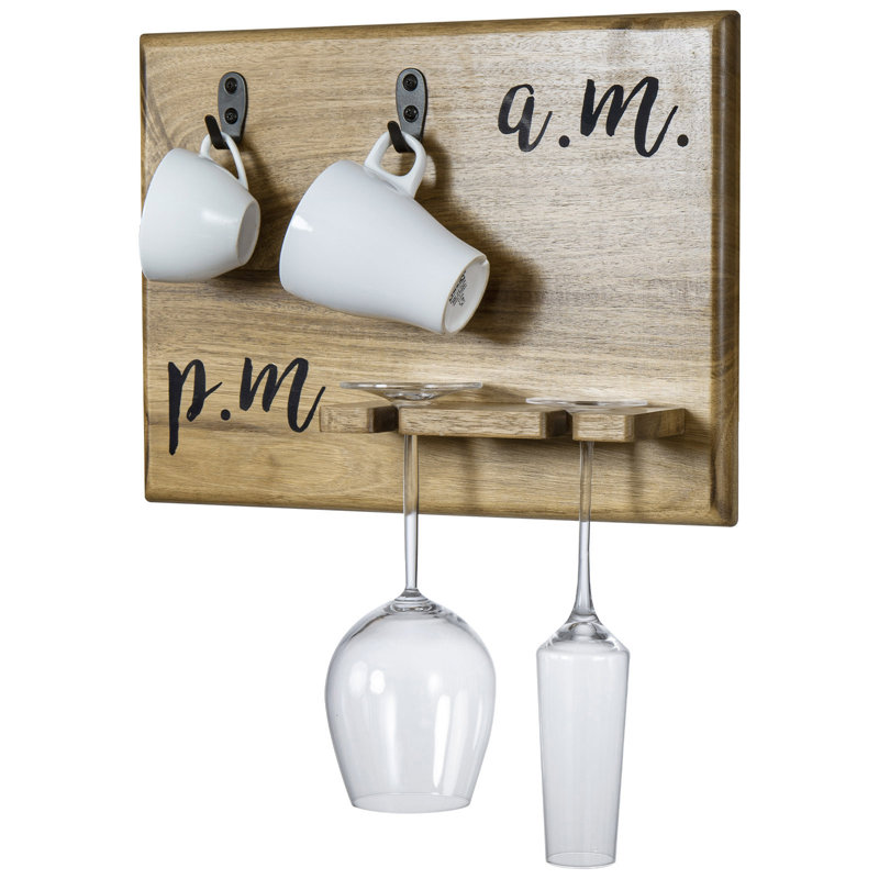 Solid Wood Mug Tree