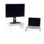 Support pour écran 2 pièces, support pour écran ergonomique (noir, 40 x 24 x 17 cm et 36 x 24 x 8,5 cm)-1331252383