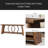 Industrail Style End Table,Sofa Table,Coffee Table