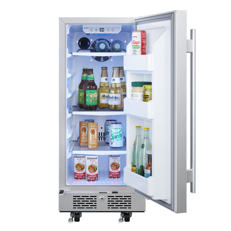 Avallon 3.35 Cubic Feet Convertible Mini Fridge, Right