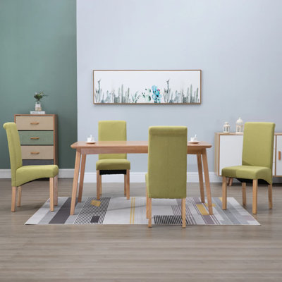 Chaise d'appoint rembourrée avec structure en bois