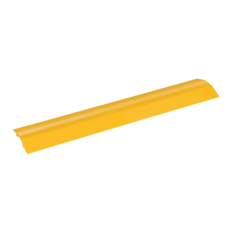 Extrusion de câbles croisés, H 1,06 po x l 7,12 po x P 48 po, Jaune