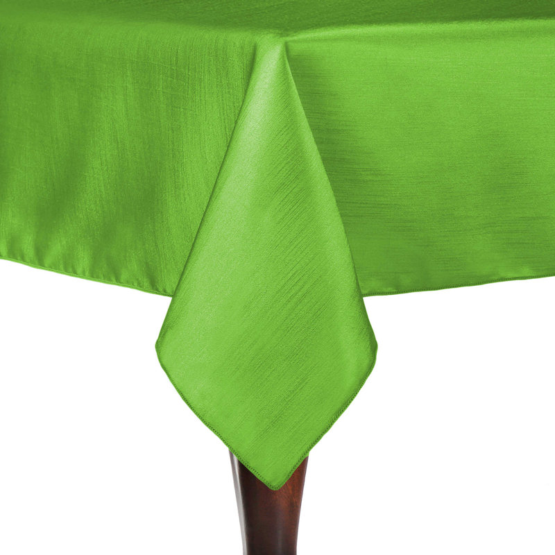 Solid Color Square Tablecloth, 45" x 45", 1 Pack, Lime