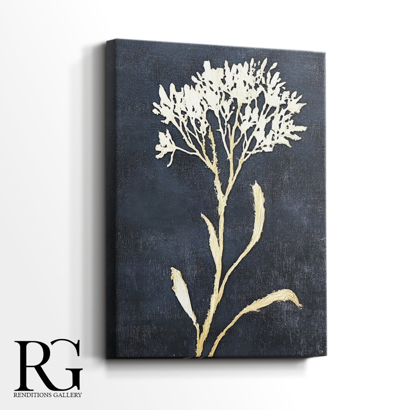Floral CXXXII Gallery Wrapped Canvas - Ready To Hang, 36" H x 24" W
