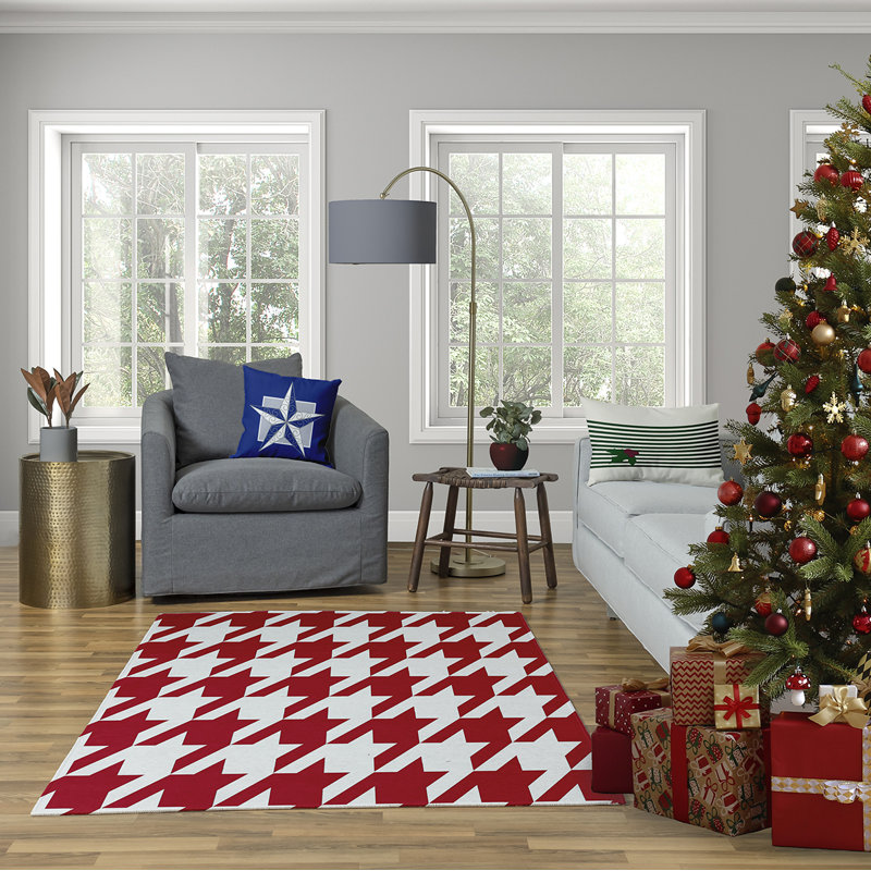 Housse et insert de coussin Holiday Holiday Essence Night Star, H 16 po x l 16 po, Bleu royal
