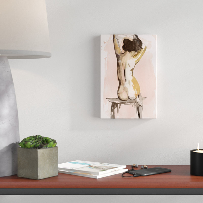 Roma I by Grace Popp - Painting on Canvas, 30cm H x 20cm W, Wrapped Canvas