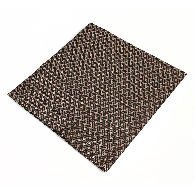 Fences Napkin, Black/Gold