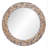 Toolleen Glass Frame Round Wall Mirror-1720795935