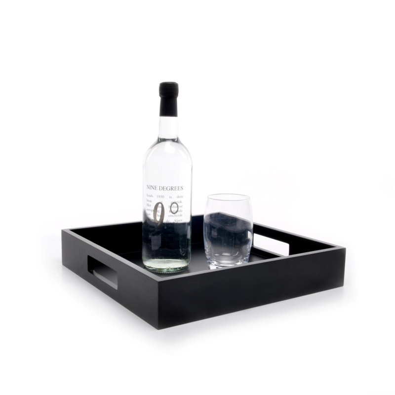Zen Tray, 6cm H x 32cm W x 32cm D, White