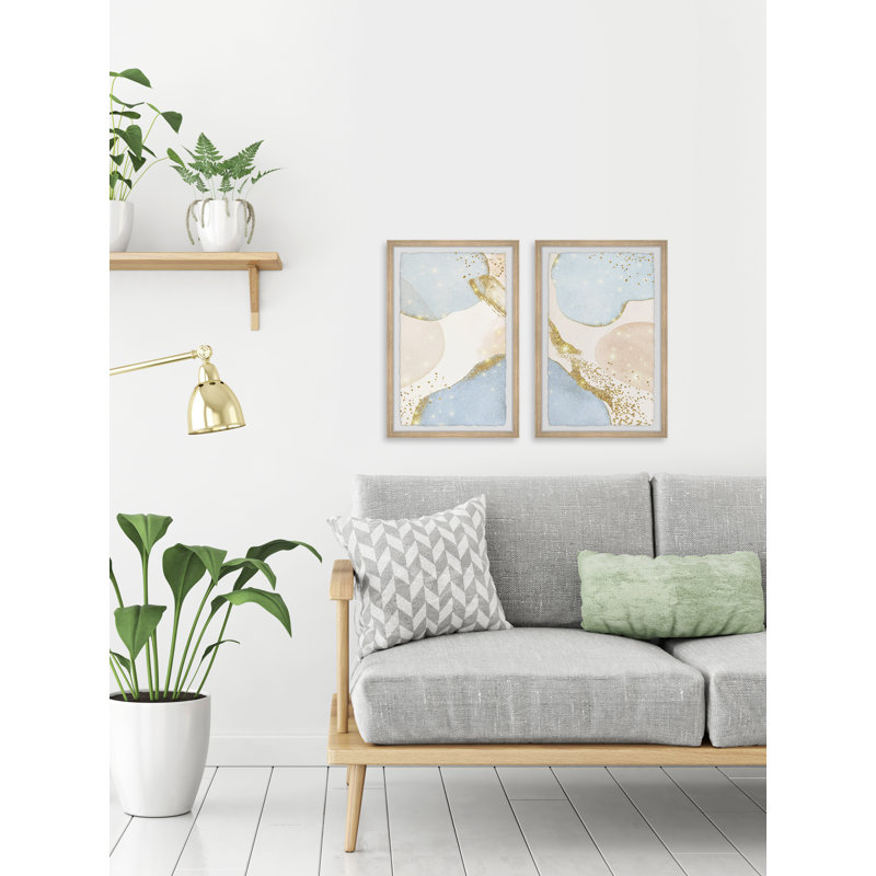 Island Of No Return by Marmont Hill - 2 Piece Single Picture Frame Painting Set, 91cm H x 61cm W x 3.81cm D