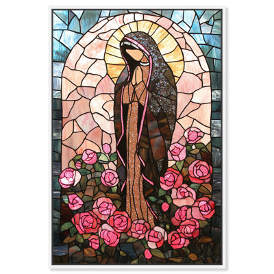 «Glass Rosarium Guardian», reproduction d'art sur toile par Art Remedy