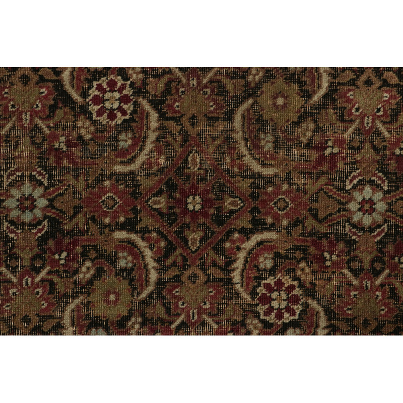 Antique One-of-a-Kind 4'3X6'5 Hand Knotted Area Rug