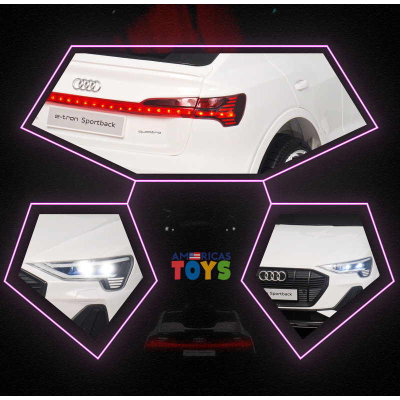 Americas Toys Project Ride On Car with Mp4 Screen
