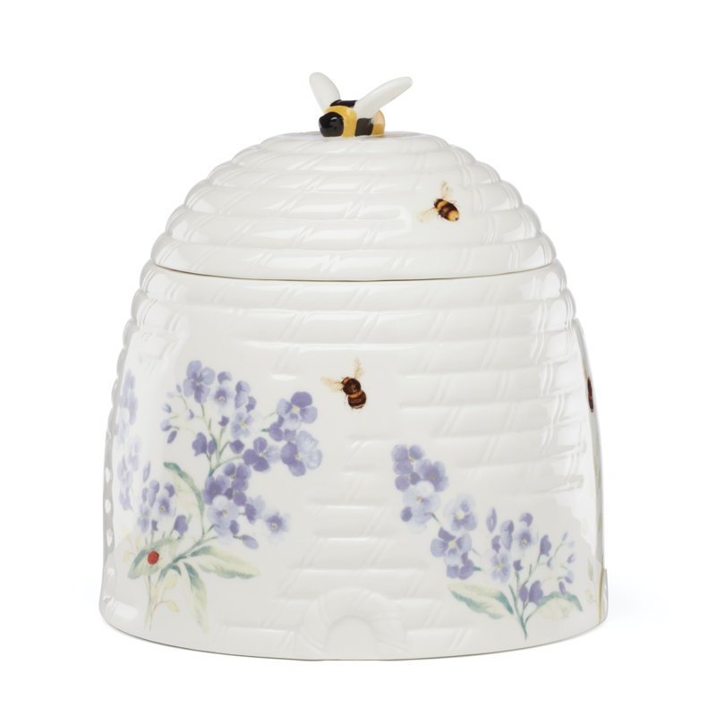 Lenox Butterfly Mdw Beehive Candy Jar