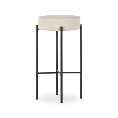 Nocona Upholstered Bar Stool with Metal Frame