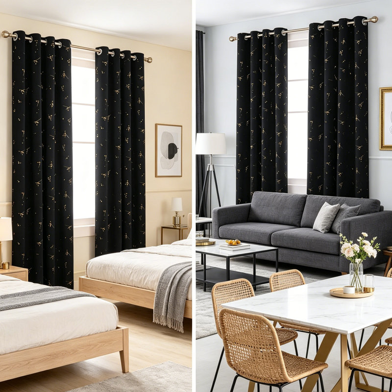 Room Darkening Curtain