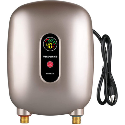 LCD Display 110 Volt Electric Tankless Water Heater -  YaoTown, ha239
