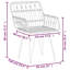 Fauteuil de salle à manger Hum Patio-1070855056