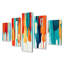 Cynthie - Art mural abstrait 5 pièces-106424504