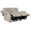 MS 56" Genuine Leather Power Reclining Loveseat-72298099