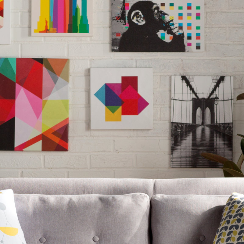 Art sur toile Albree, H 37 po x l 37 po x P 1,5 po