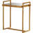 Rex Mirrored Glass Top End Table