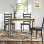 Dannie Solid Wood Dining Table
