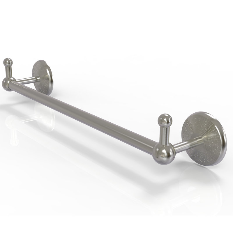 Barre à serviettes murale Marchmont, Nickel satiné, H 3,3 po x l 32,25 po x P 3,8 po
