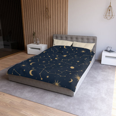 Microfiber Duvet Cover Boho Style, Design 90