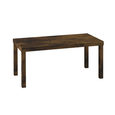 Rosmely Solid Wood Four Leg Coffee Table