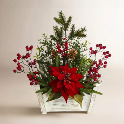 Poinsettia Floral Arrangement