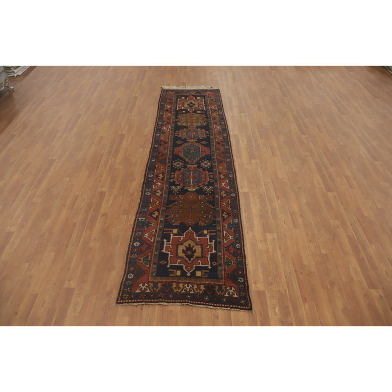 Tapis de couloir traditionnel 3 x 11 Pre-1900