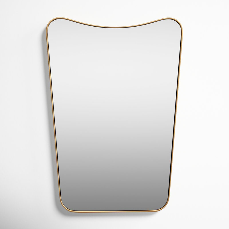 Beale Metal Asymmetrical Wall Mirror