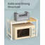 Expandable Microwave Shelf, Microwave Stand, Adjustable Width-1927072107
