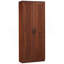 Garde-manger 2 portes, armoire de rangement autoportante avec étagère à 5 niveaux et 2 tablettes réglables, armoire d'appoint-1202418141