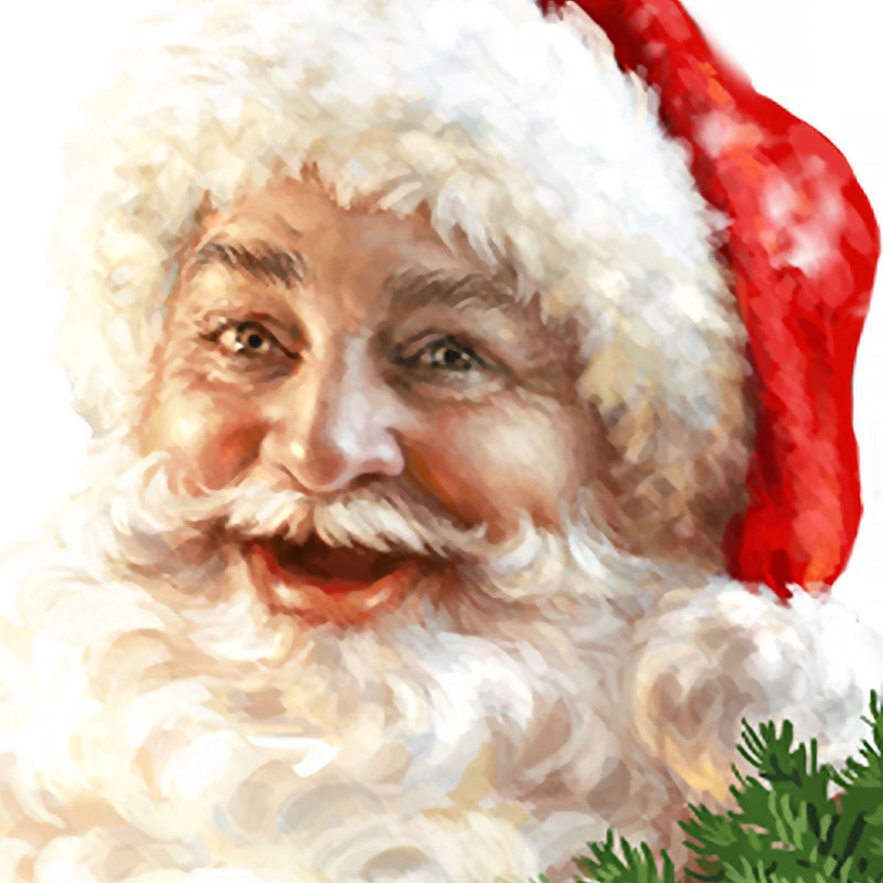 Couronne en bois Tidaholm Santa