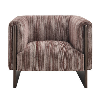 Halee Accent Arm Chair - Stria Auburn