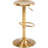 Engman Swivel Adjustable Height Counter Stool with Metal Frame-621097742