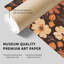 Impression florale d'automne sans cadre-431711329