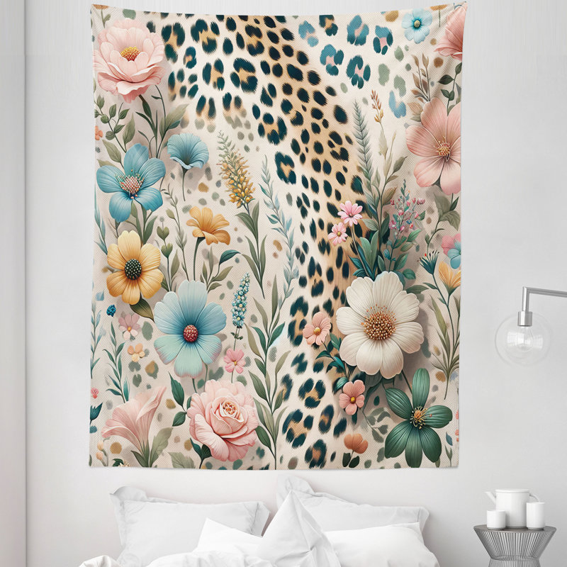 Tapisserie en microfibre, H 88 po x l 68 po