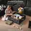 Canapé modulaire surdimensionné en chenille 6 places Olar-2112198624