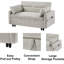 Caldina 55.3" upholstered sleeper sofa-990728551