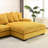 Deluxe oversized living room two-piece right-facing combination sofa-1743791867