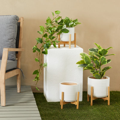 Stone Indoor Pot Planter
