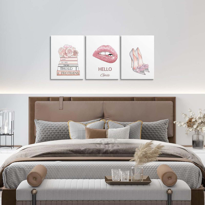 3 Piece Wrapped Canvas Wall Art