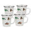 Fishing Fly Enamelware Latte Mug