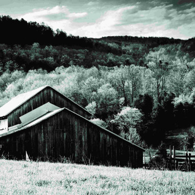 Grange noire et blanche