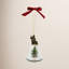 Santa Bell Ornament Dated 2024