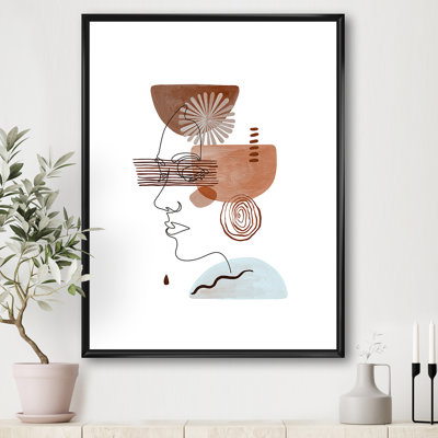 Minimal Compositions of Abstract faces II - reproduction sur toile